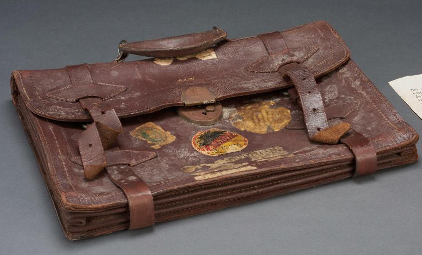 Violinist Robert “Juice” Wilson’s briefcase
