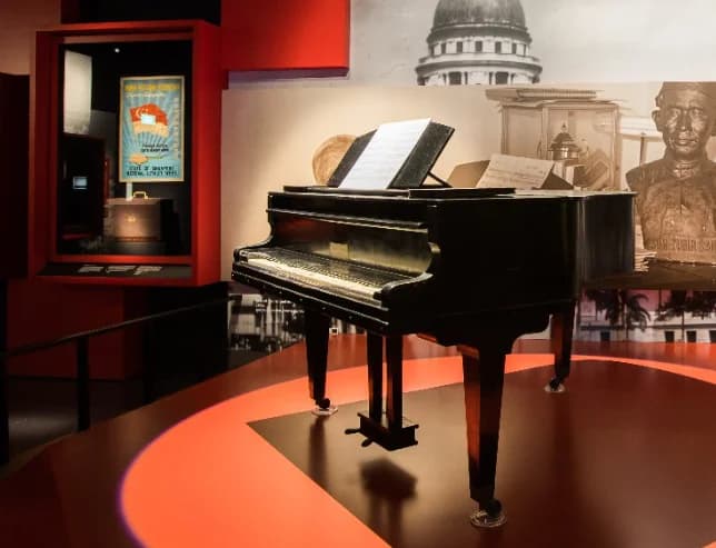 Zubir Said's piano