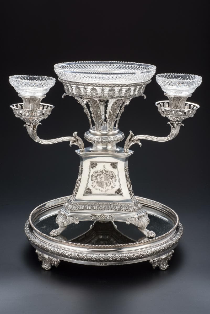Silver epergne